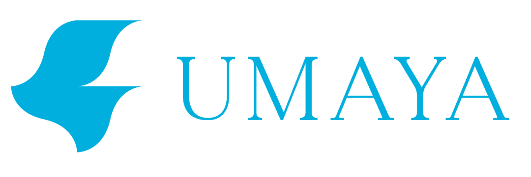 Umaya Resort & Adventures Logo in Blue