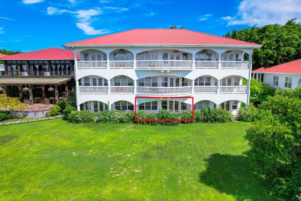 Exterior shot of a ground unit for sale at Umaya Resort